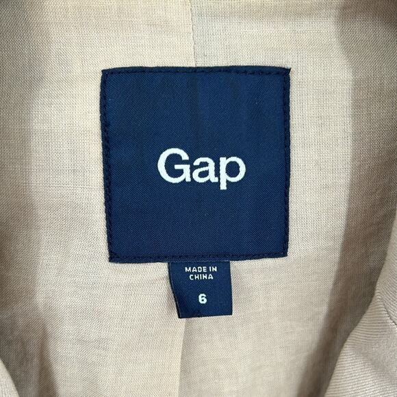 Gap Women's Tan Casual Blazer Size 6 - Picture 4 of 15